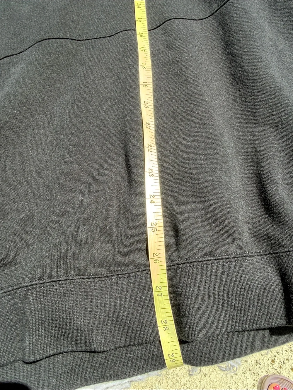 Columbia Black Crewneck Sweatshirt with Small Logo